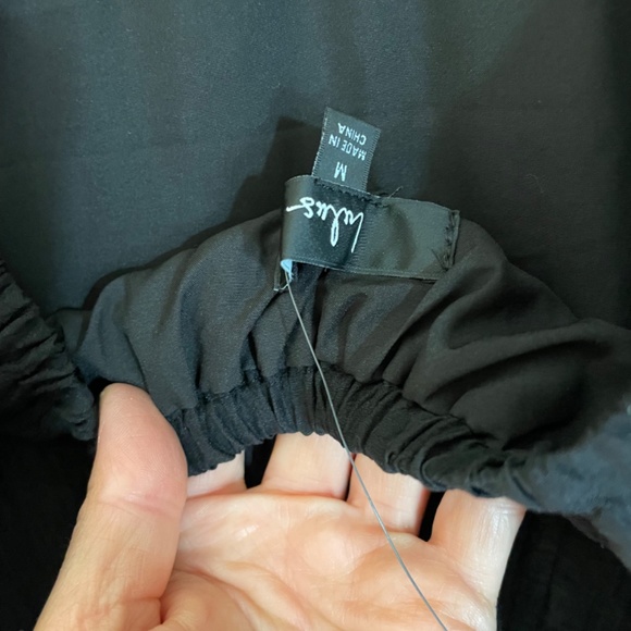 Lulu’s Effortless Vibes Backless Maxi Dress. Black Women’s Size Medium NWT - Picture 4 of 6